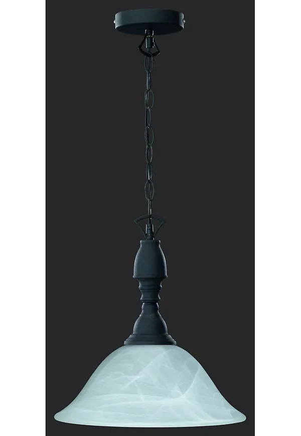 Otroligt snygg brun lampa 2026 från Trio Lighting.
