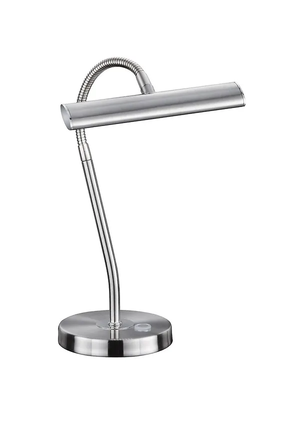 Stilriktig bordslampa i silver från Trio Lighting.