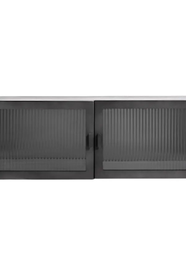 Svart Muubs-skåp i fin modell.