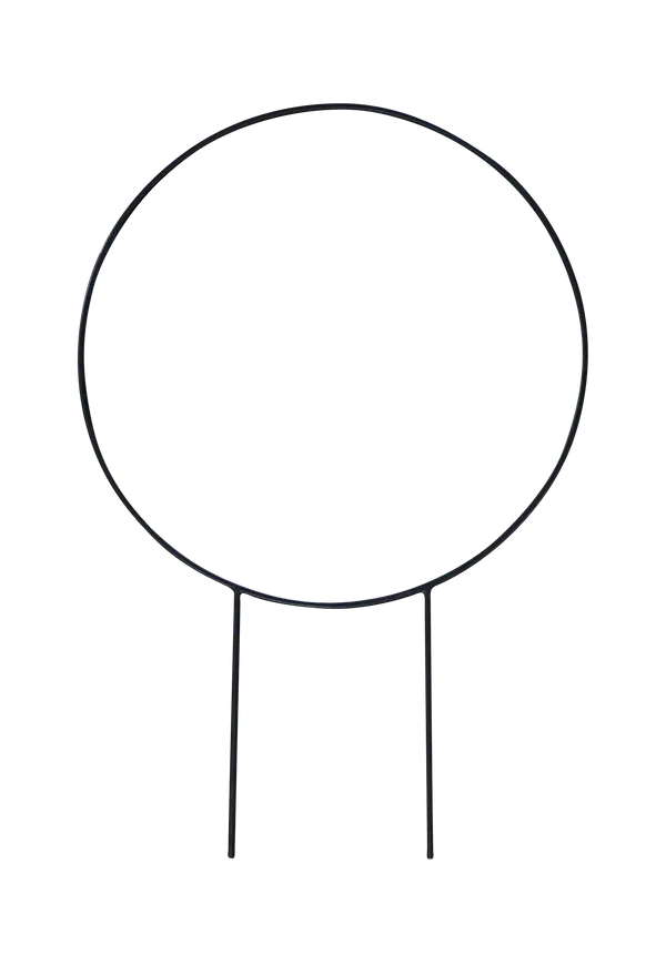 Härlig dbkd kruka i svart färg gjord i järn.