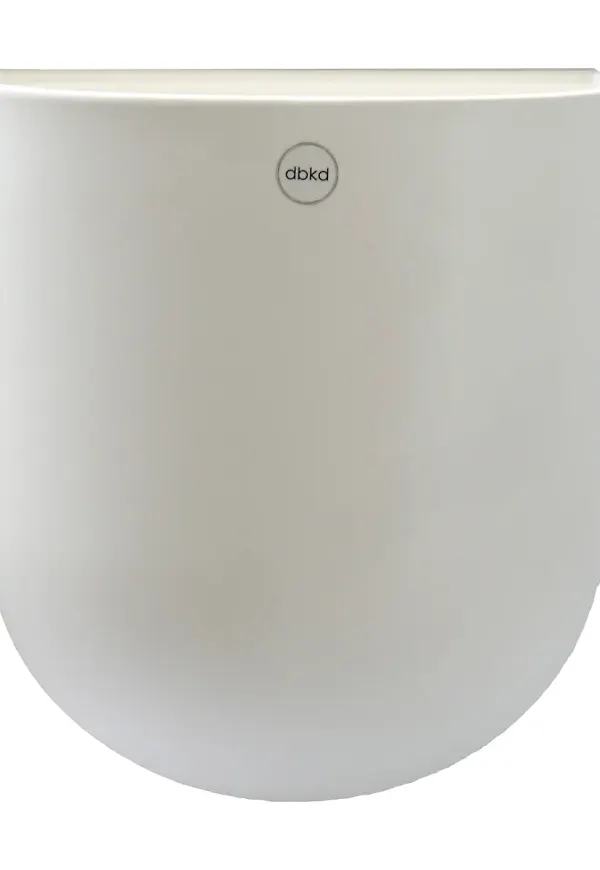 Exklusiv kruka i vitt från DBKD.
