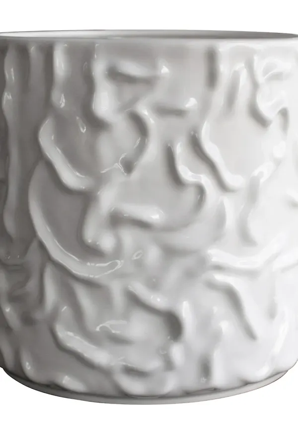 Mysig vit kruka 2025 från DBKD.