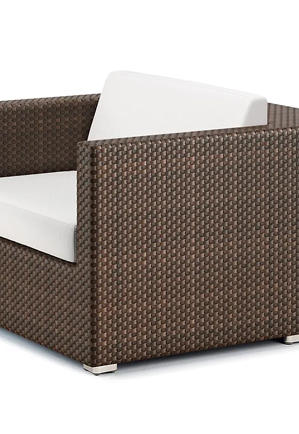 Riktigt snygg loungefåtölj i aluminium från Dedon.