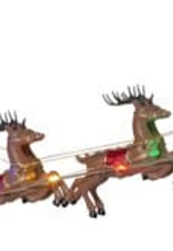 Flerfärgad Star Trading-julpynt i jättefin modell.