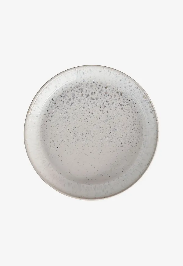 Beige Denby-assiett i snygg modell.