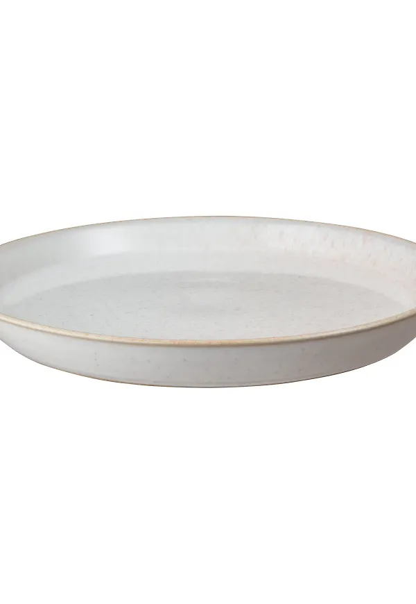 Riktigt trendig mattallrik i rosa från Denby.