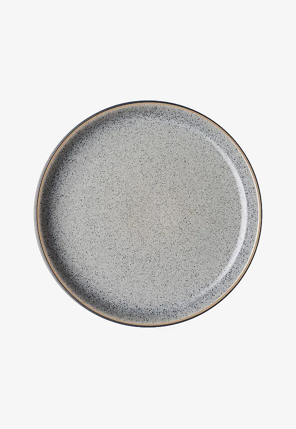 Cool mattallrik i grått från Denby.