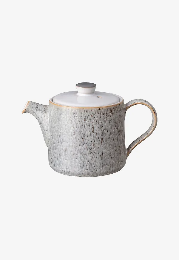 Jättesnygg tekanna i grått från Denby.