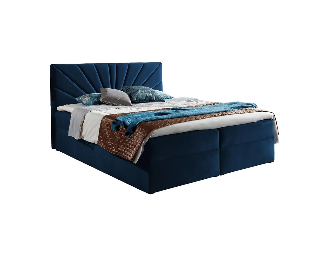 Blå säng som passar perfekt till hösten 2025!