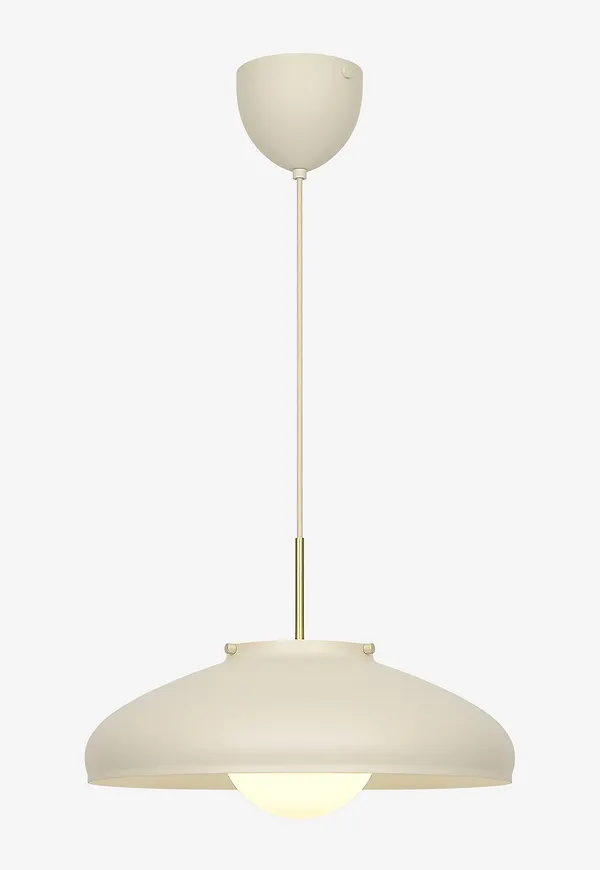 Jättesnygg lampa i beiget från Design For The People.
