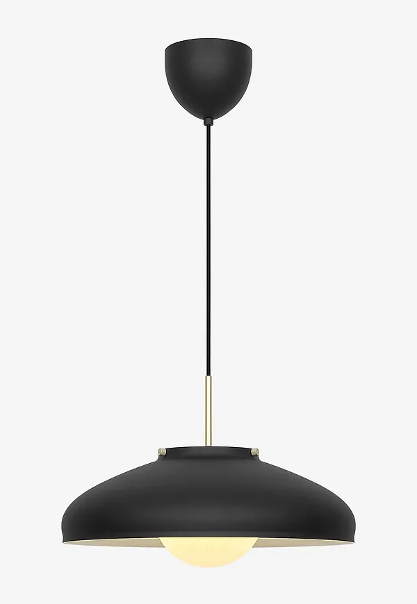 Svart Design For The People-pendellampa i fin modell.