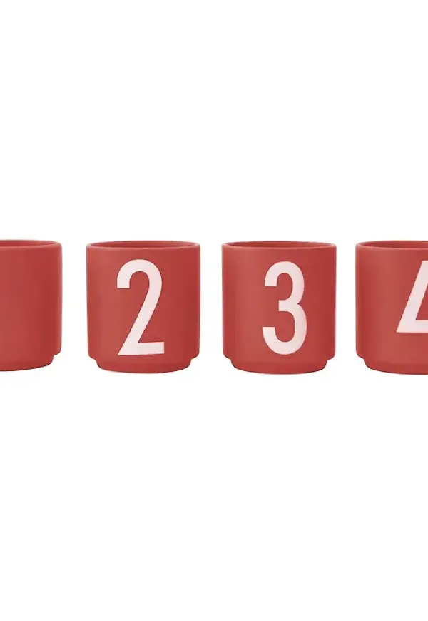 Klassisk mugg i rosa från Design Letters.