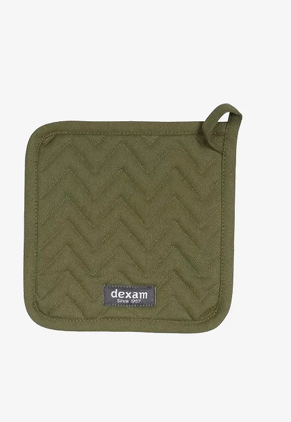 Grön Dexam-grytlapp i trendig modell.