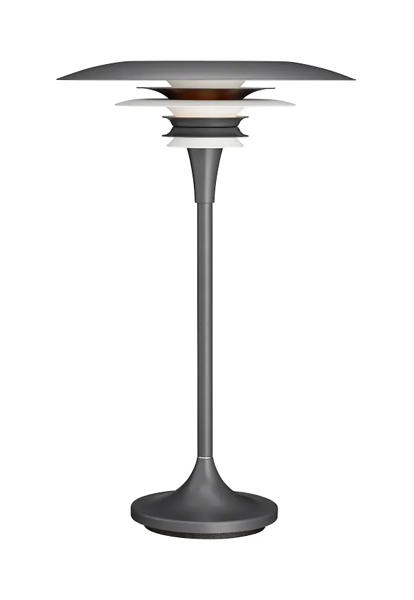 Riktigt fin grå bordslampa 2025 från Belid.