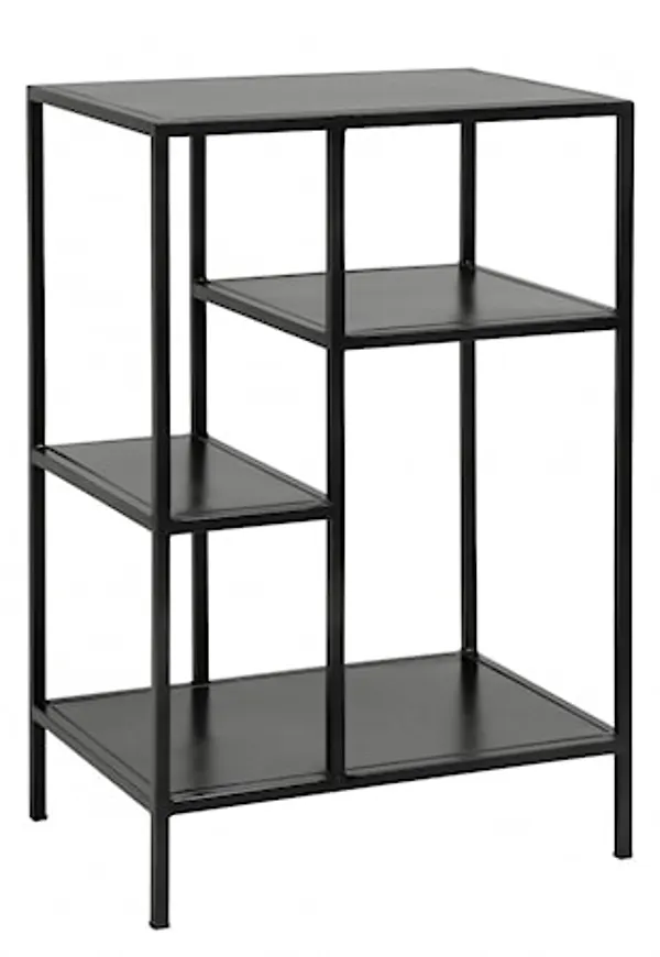 Svart Nordal-järnbord i mysig modell.