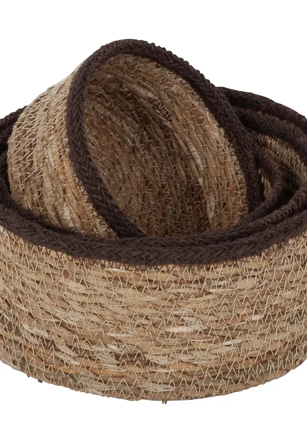 Beige Dixie-korg i jättefin modell.