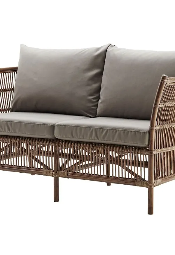 Brun Sika Design-soffa i superfin modell.