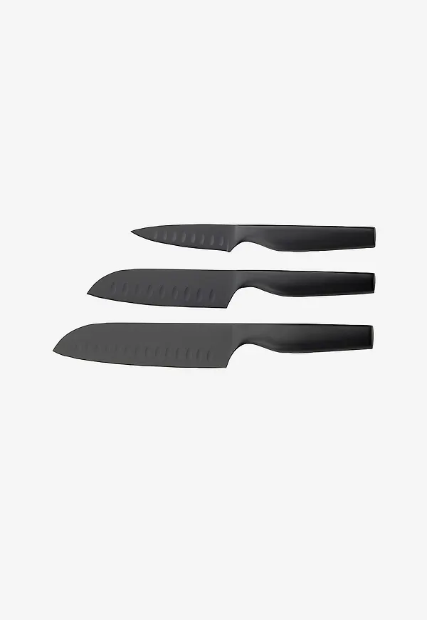 Svart Dorre-kockkniv i ikonisk modell.