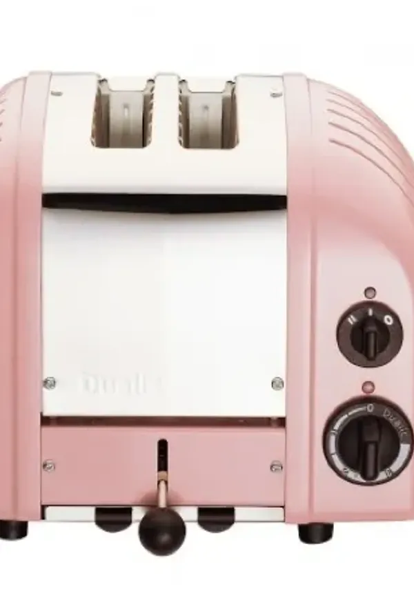 Klassisk brödrost i rosa från Dualit.