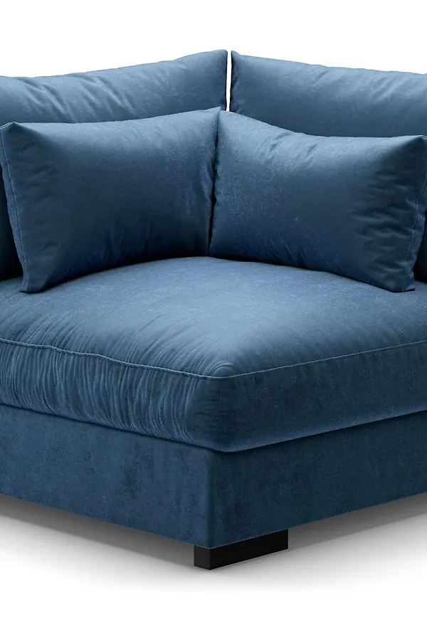 Riktigt snygg modulsoffa i linne från Scandinavian Choice.
