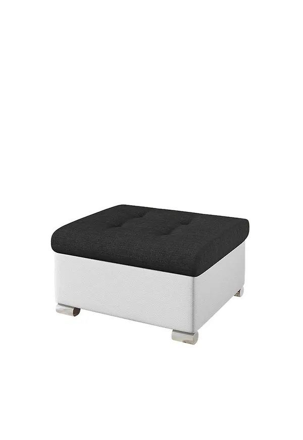 Otroligt fin pall i vitt från Majestic Furniture.