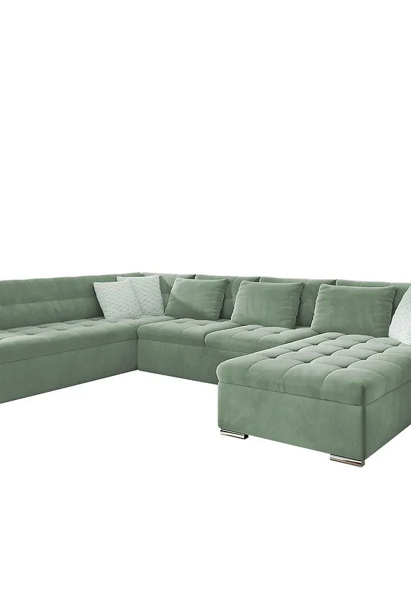 Ikonisk grön soffa 2026 från Majestic Furniture.