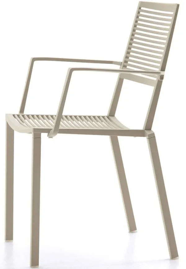 Komfortabel aluminiumstol 2026 från Fast.