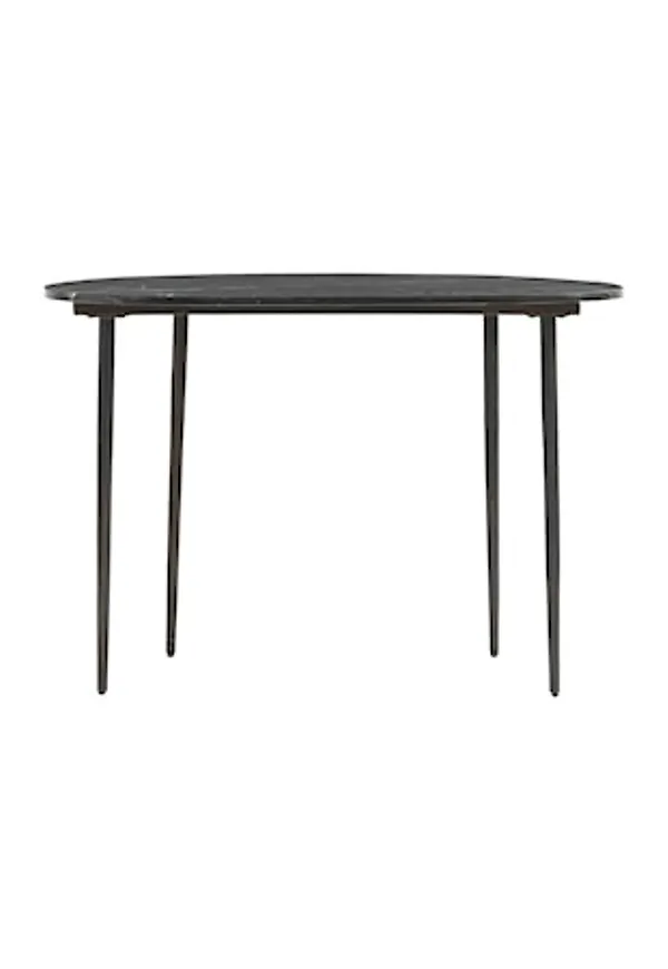 Jättefin svart bord i järn från House Doctor.