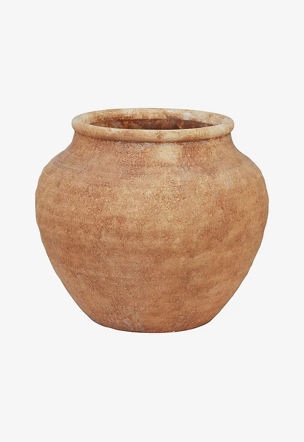 Brun Eightmood-kruka i söt modell.