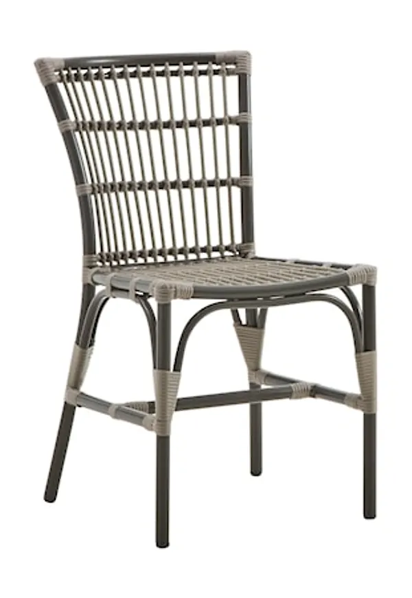 Brun Sika Design-aluminiumstol i elegant modell.