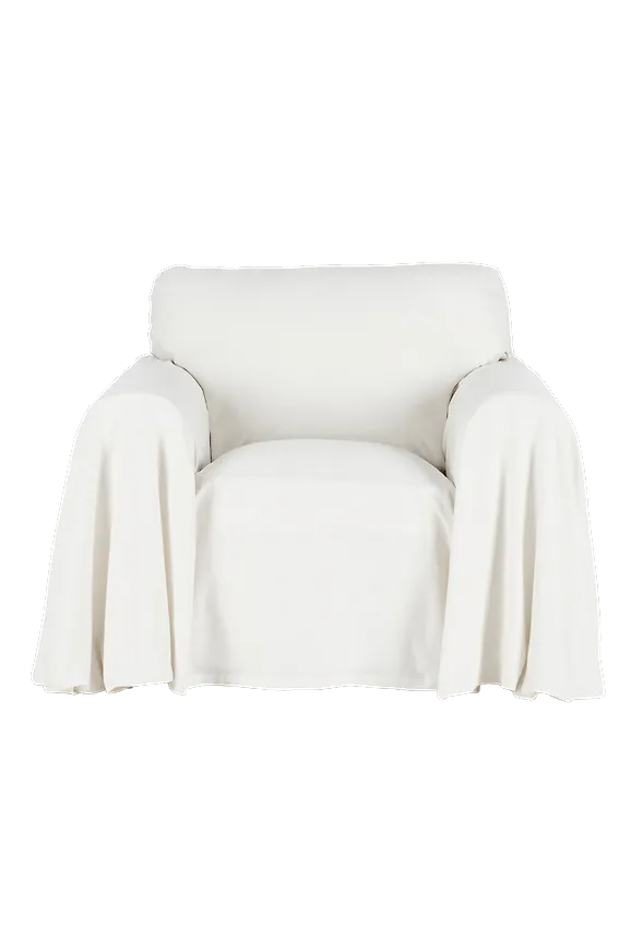 Mysig vit fåtölj 2025 från Ellos.