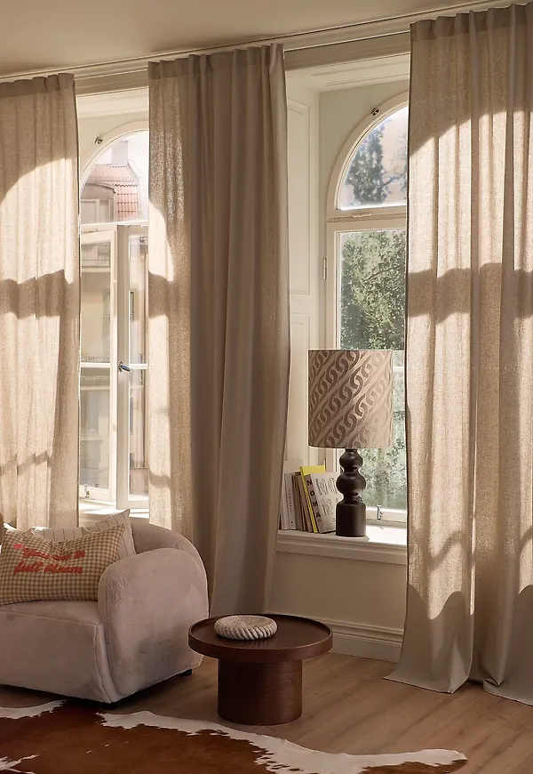 Modern ellos home ellos gardin i beige färg gjord i bomull.