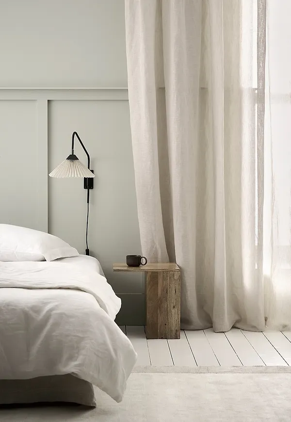 Beige gardin som passar perfekt till hösten 2025!