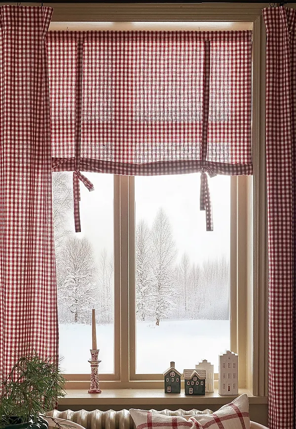 Jättefin bomullsgardin 2025 från Ellos Home.