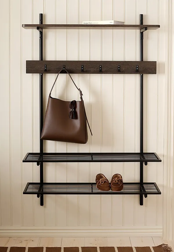 Vacker skohylla 2026 från Ellos Home.