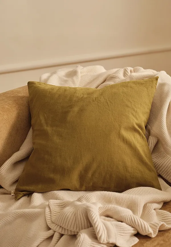 Fantastiskt snygg ellos home ellos gardin i grön färg gjord i bomull.