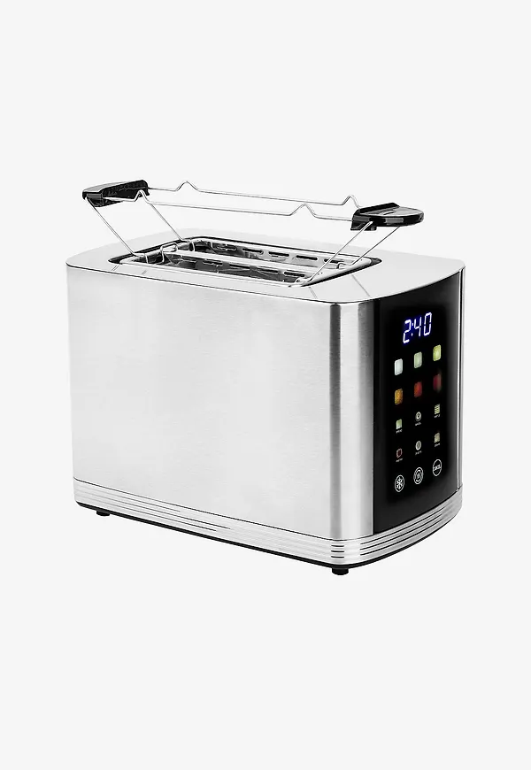 Silver Emerio-brödrost i otroligt fin modell.