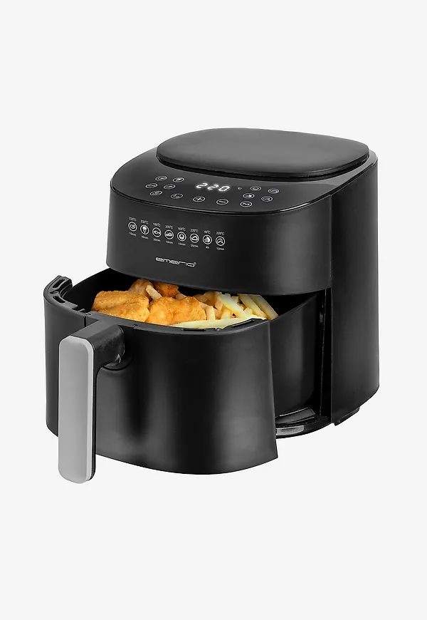 Fantastiskt fin köksmaskin i svart från Emerio.