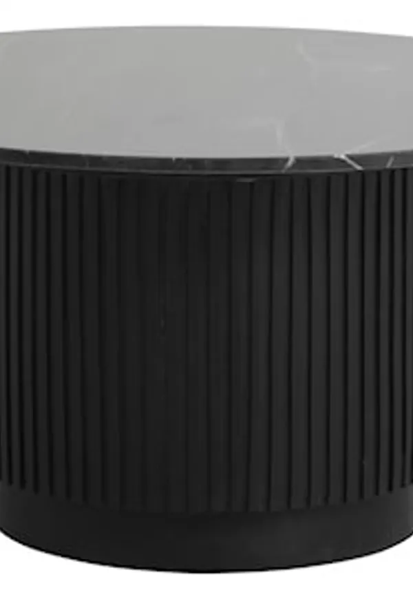 Smickrande bord i svart från Nordal.