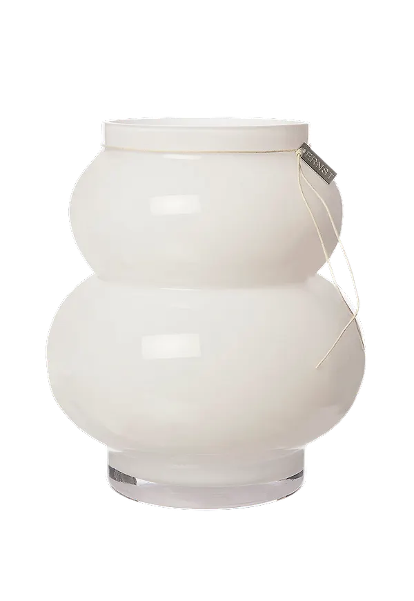 Jättesnygg vit kruka 2025 från ERNST.