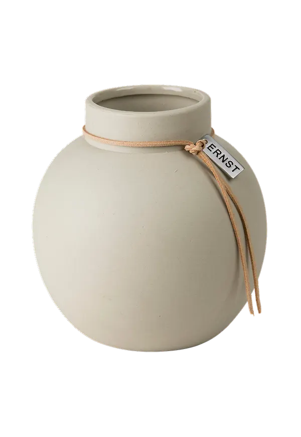 Riktigt fin beige kruka 2025 från ERNST.