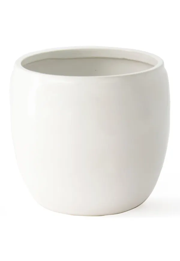 Snygg vit kruka 2025 från ERNST.