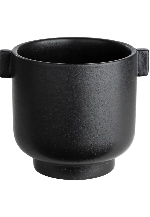 Svart ERNST-kruka i härlig modell.