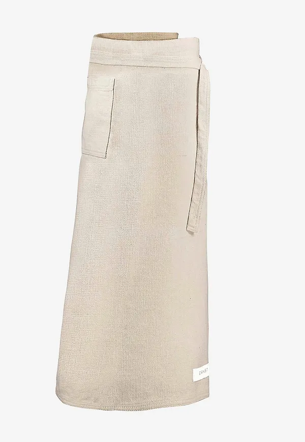 Jättefin förkläde i bomull från ERNST.