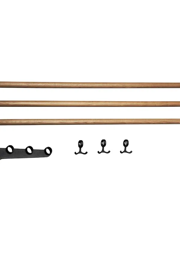 Beige Essem Design-hylla i smickrande modell.