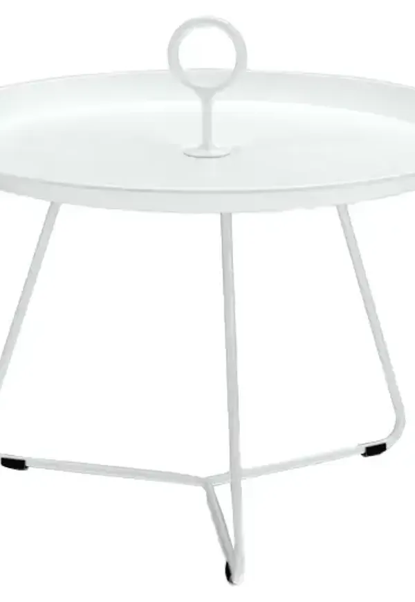 Vit Houe-sidobord i moderiktig modell.