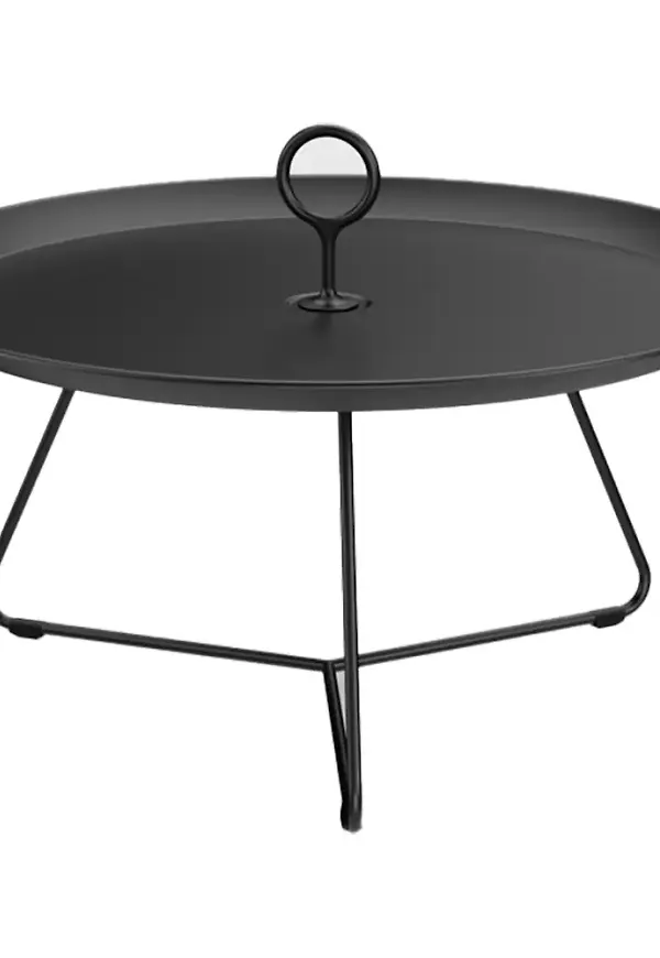 Svart Houe-sidobord i elegant modell.