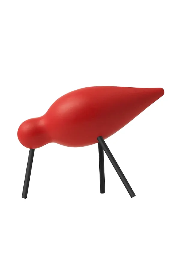 Mysig figur i rött från Normann Copenhagen.