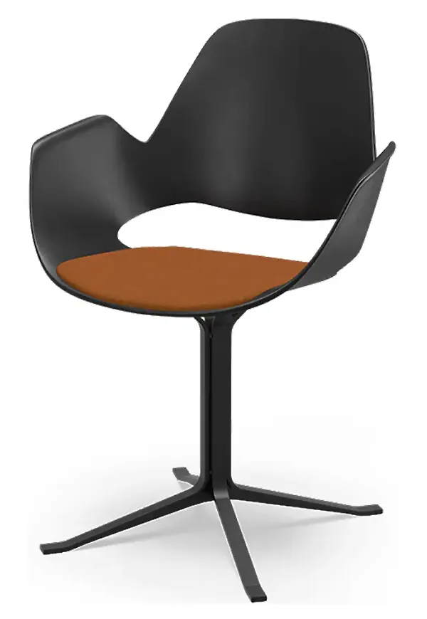 Klassisk svart stol 2025 från Houe.