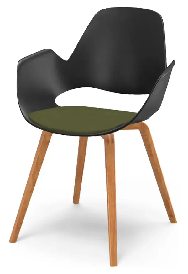 Otroligt fin svart matstol 2025 från Houe.